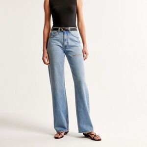 Abercrombie & Fitch Light Blue Flare Jeans